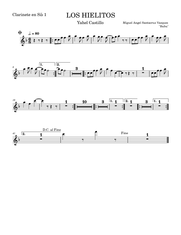 La imagen puede contener una previsualizacion de una partitura